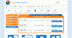 Desktop Screenshot of internetprovidersvergelijken.nl